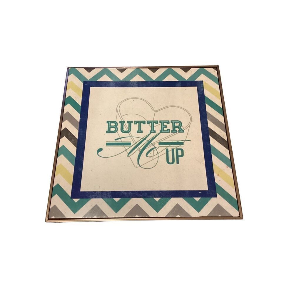 Butter Me Up Canvas Home Decor Decoration Framed Art